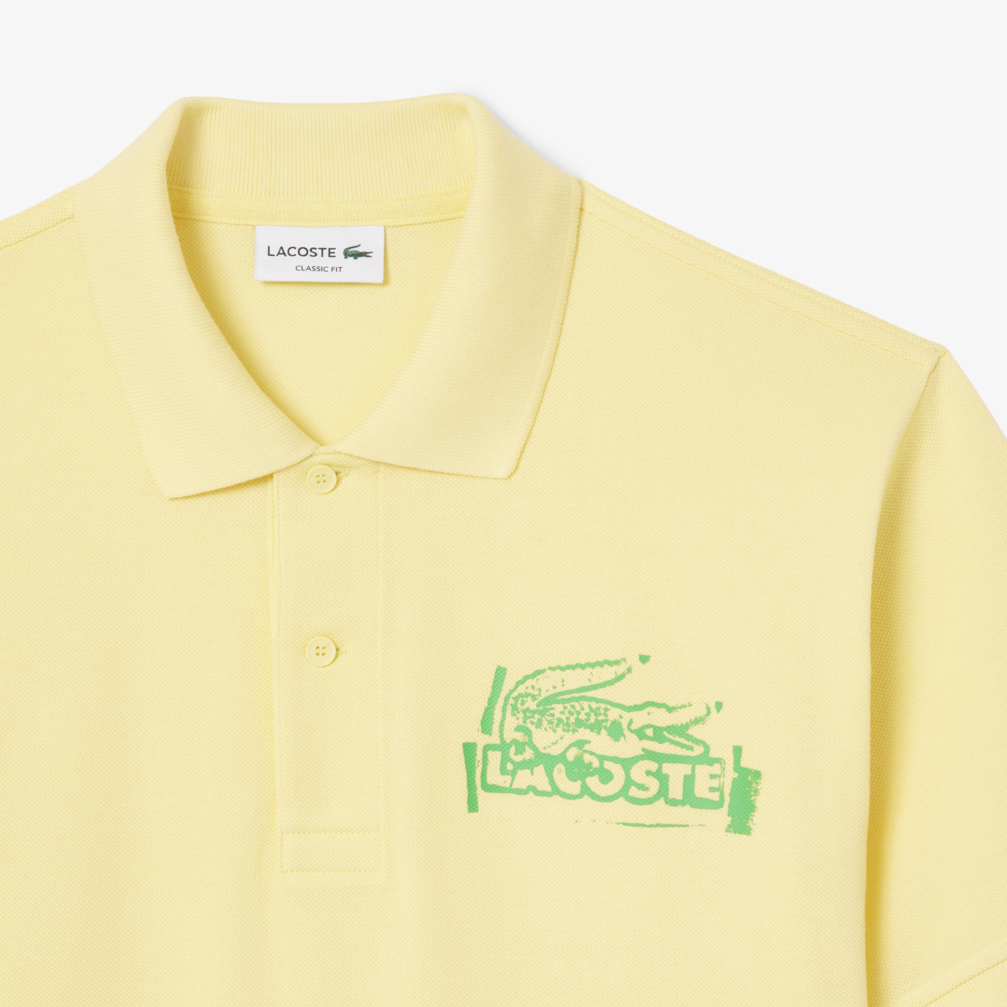 Lacoste L.12.12 Erkek Sarı Polo