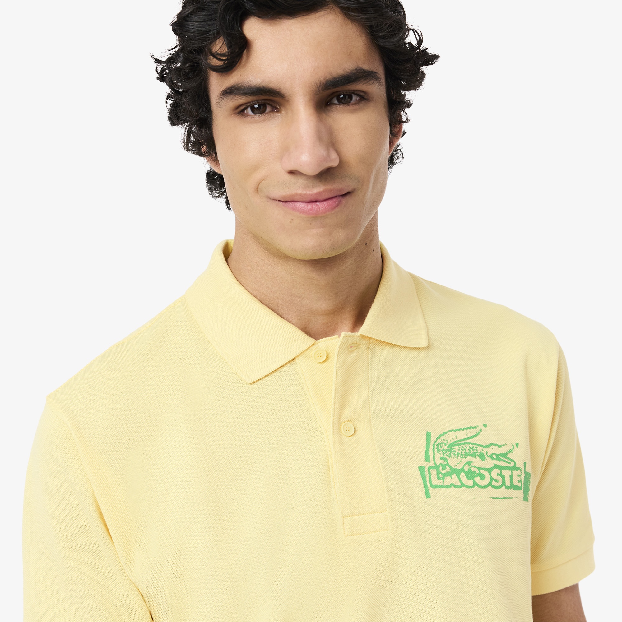 Lacoste L.12.12 Erkek Sarı Polo