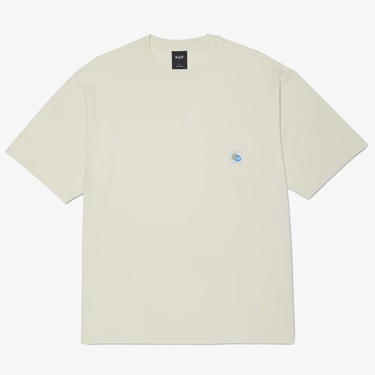  Huf Total Eclipse Knit Box Erkek Bej T-Shirt