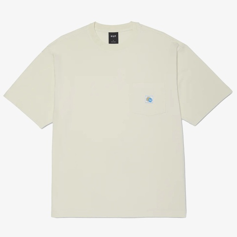  Huf Total Eclipse Knit Box Erkek Bej T-Shirt