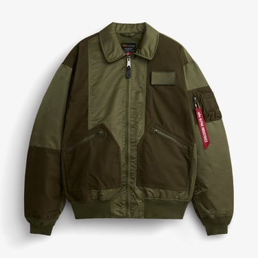  Alpha Industries Mixed Media CWU 36P Erkek Yeşil Ceket