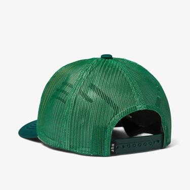  Huf Auto Glass Trucker Erkek Yeşil Şapka
