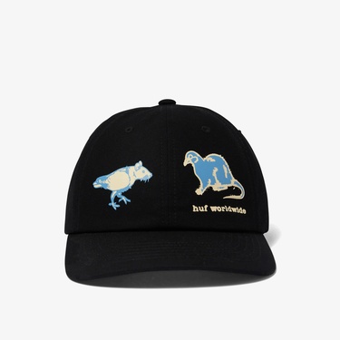  Huf Rigeon Snapback Erkek Siyah Şapka