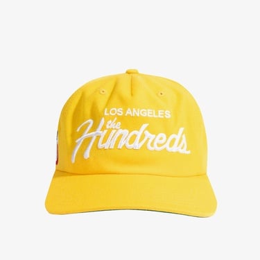  The Hundreds Team Snapback Erkek Sarı Şapka
