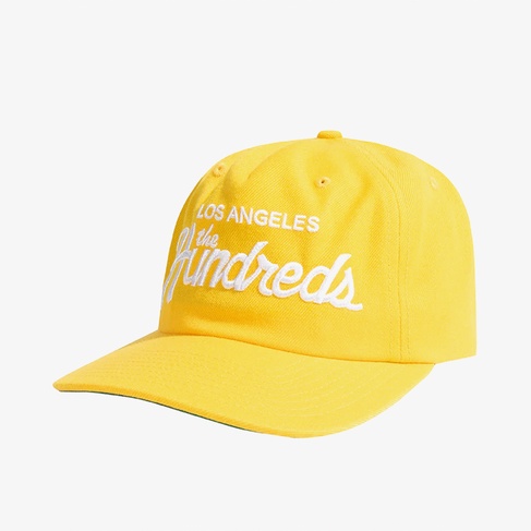  The Hundreds Team Snapback Erkek Sarı Şapka