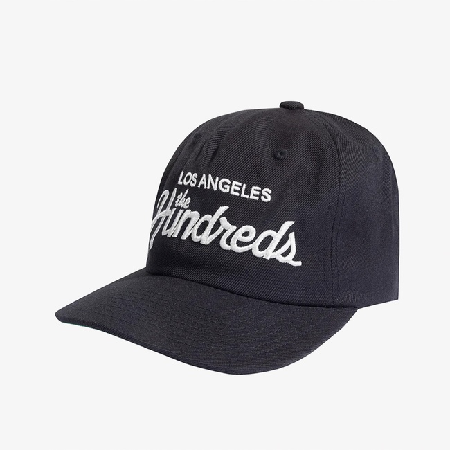  The Hundreds Team Snapback Erkek Siyah Şapka