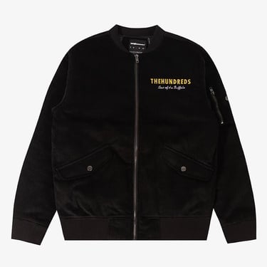  The Hundreds Buffalo Bomber Erkek Siyah Ceket