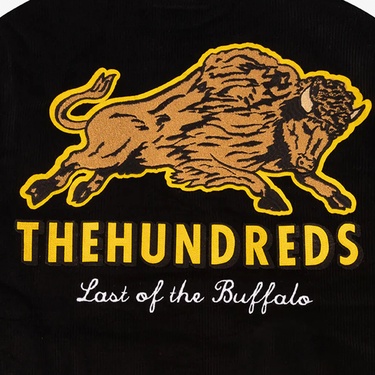  The Hundreds Buffalo Bomber Erkek Siyah Ceket