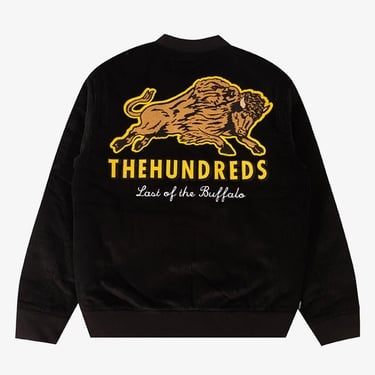  The Hundreds Buffalo Bomber Erkek Siyah Ceket