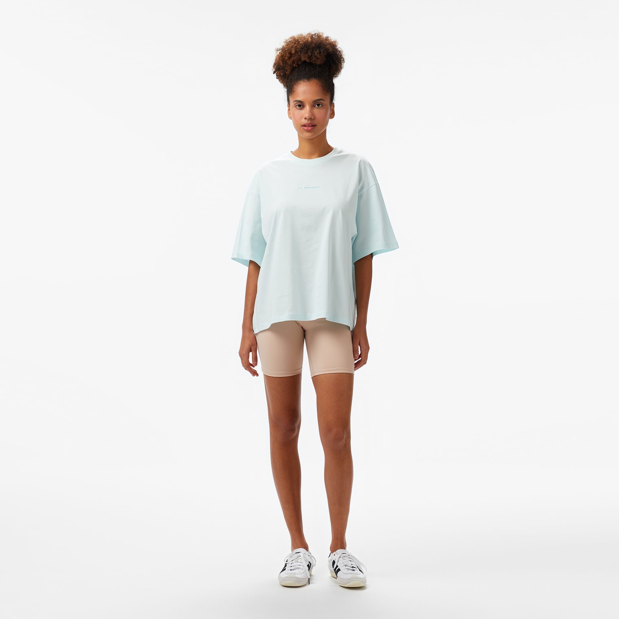 Les Benjamins Kadın Mavi T-Shirt