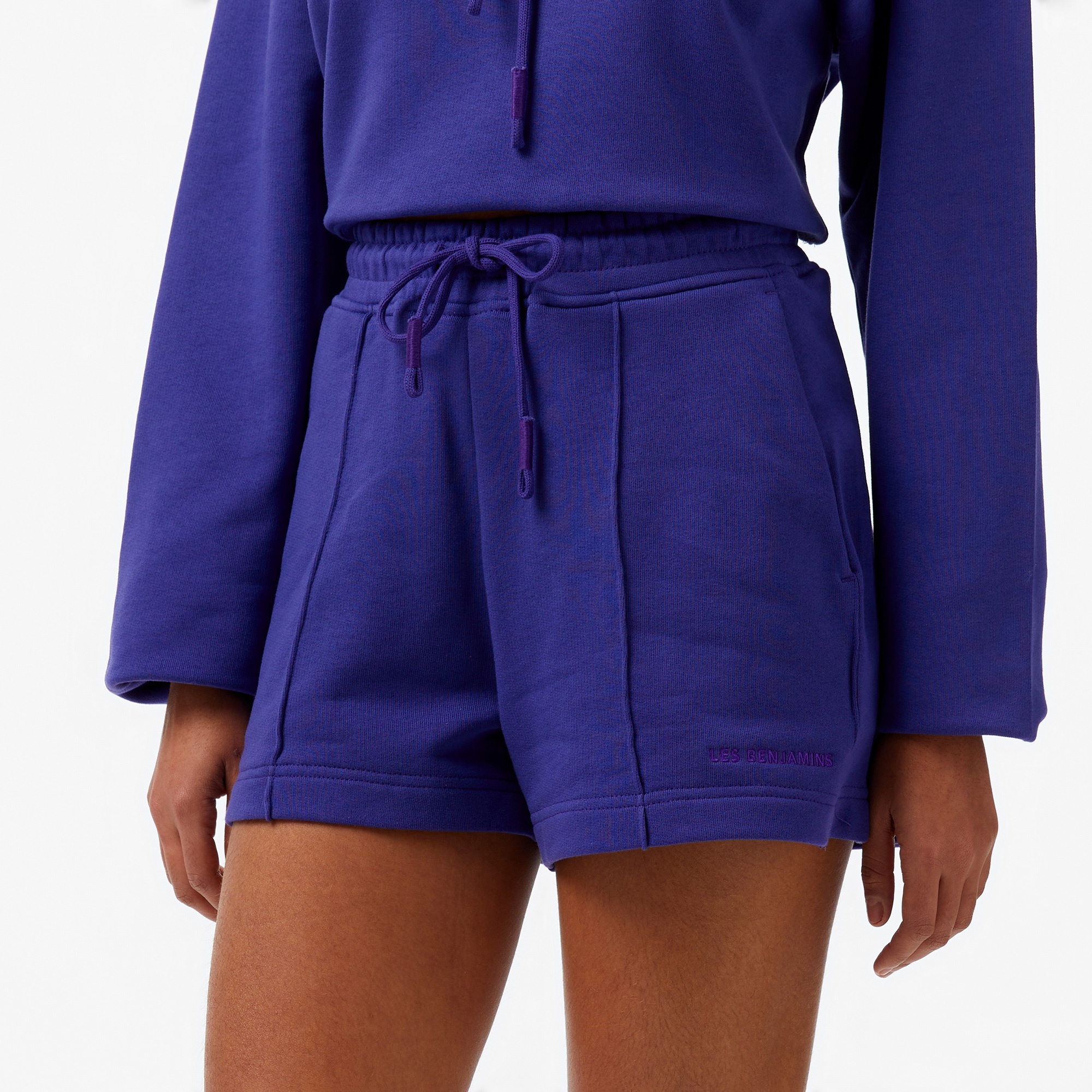 Les Benjamins Kadın Mor Şort