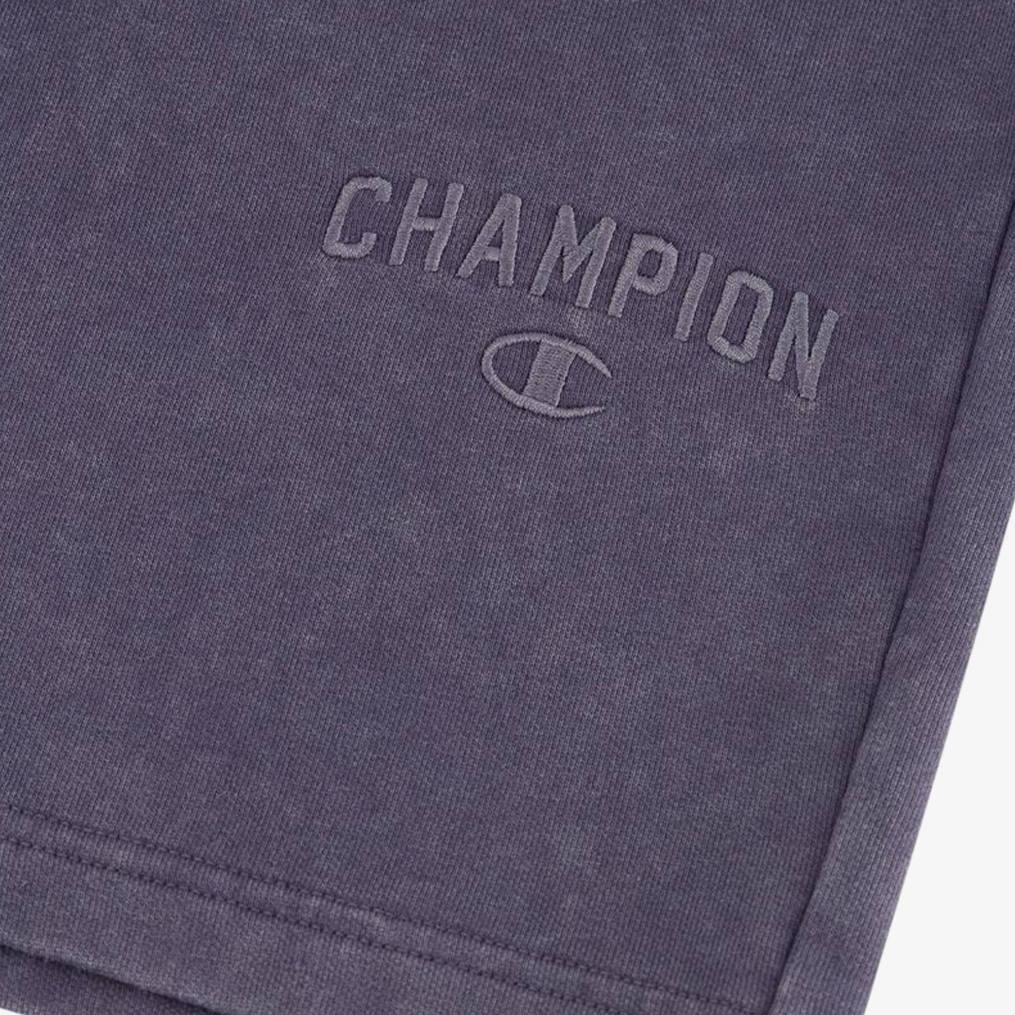 Champion Rib Cuff Erkek Gri Şort