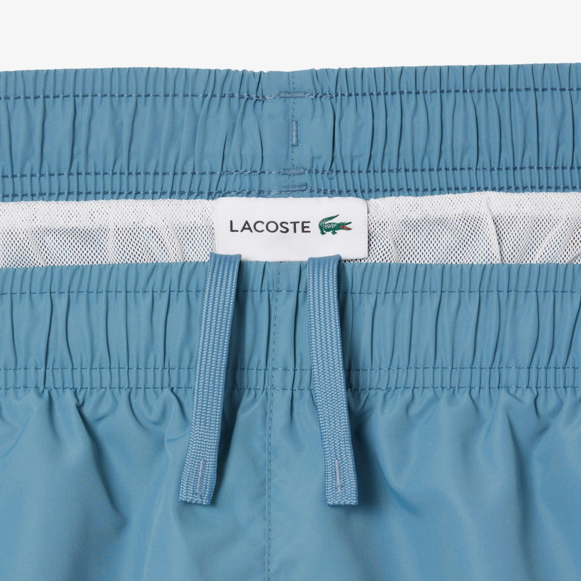 Lacoste Long Branded Erkek Mavi Mayo