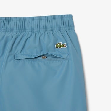  Lacoste Long Branded Erkek Mavi Mayo