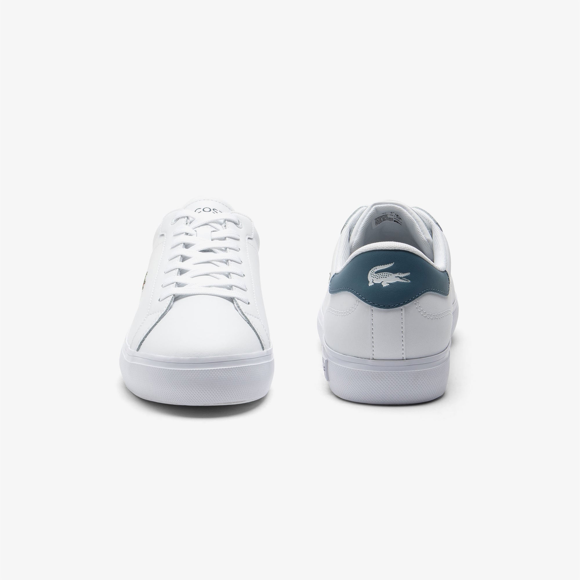 Lacoste Powercourt Leather Erkek Beyaz Sneaker