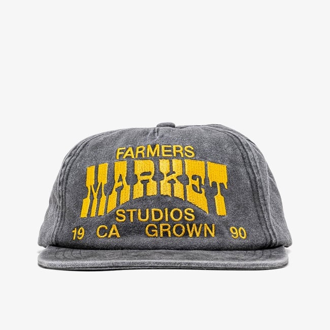  Market Farmers 5 Panel Unisex Gri Şapka