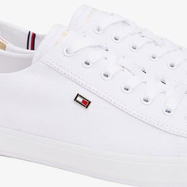  Tommy Hilfiger Vulc Lace Up Kadın Beyaz Sneaker