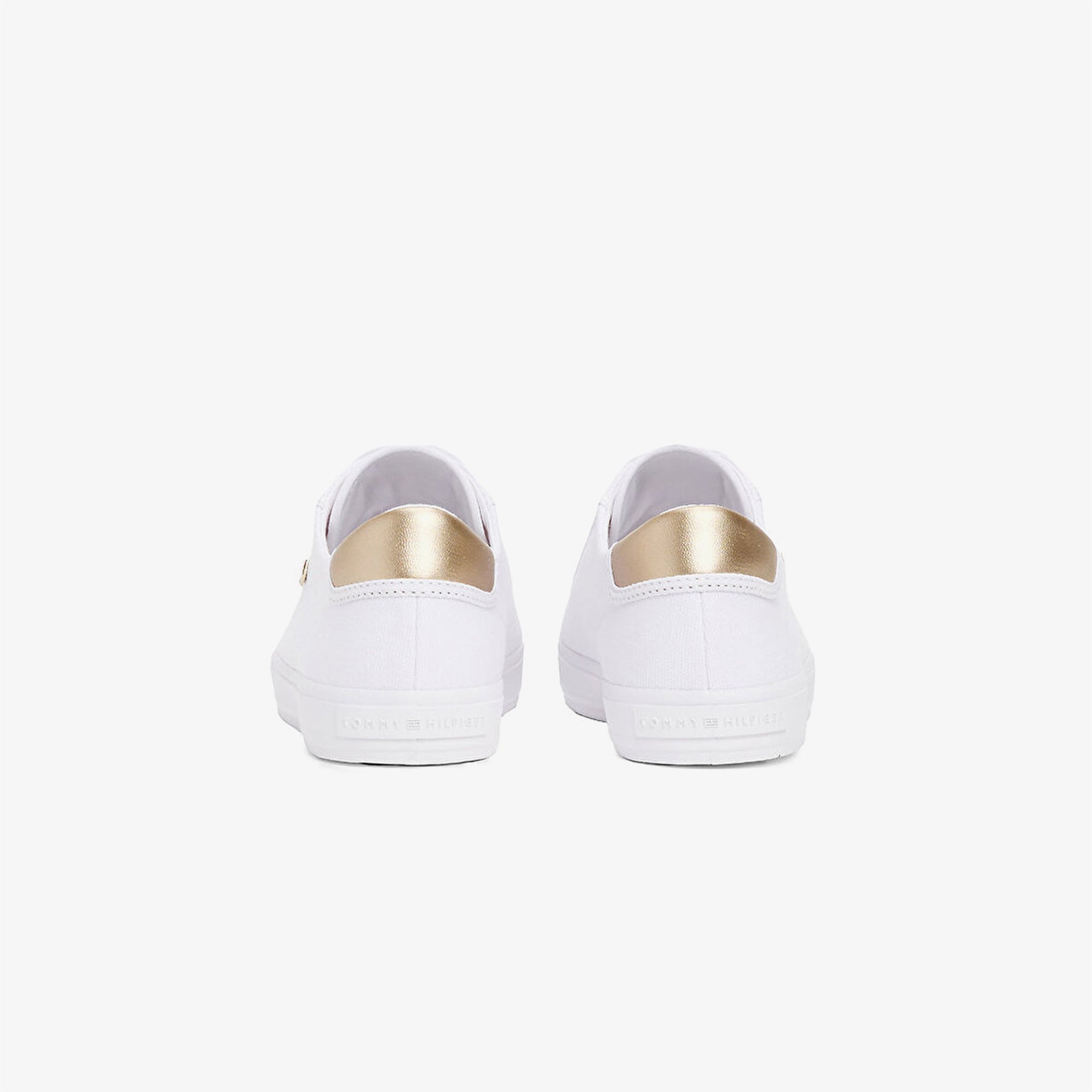 Tommy Hilfiger Vulc Lace Up Kadın Beyaz Sneaker