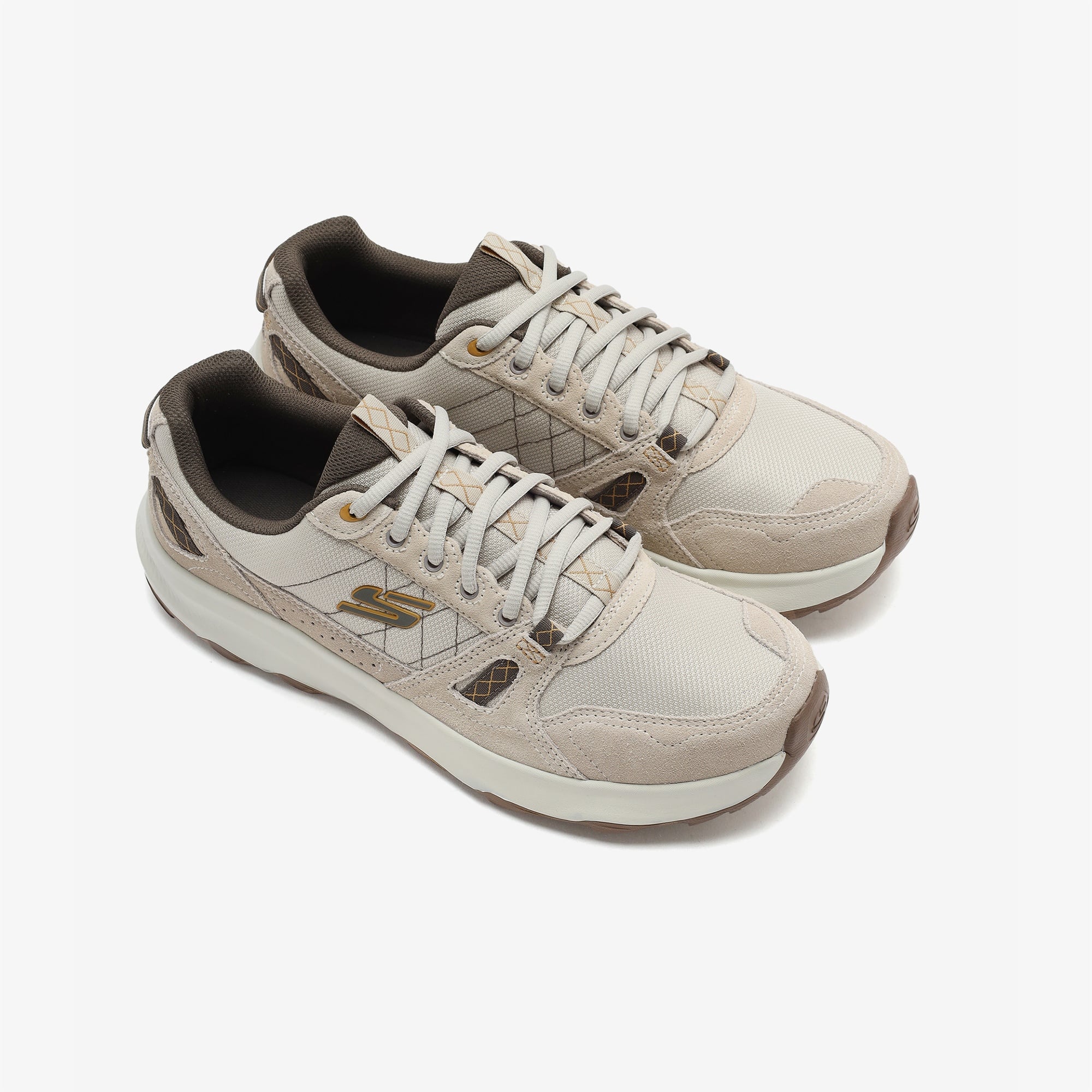 Skechers Ridge Oak Newfound Erkek Bej Outdoor Ayakkabı