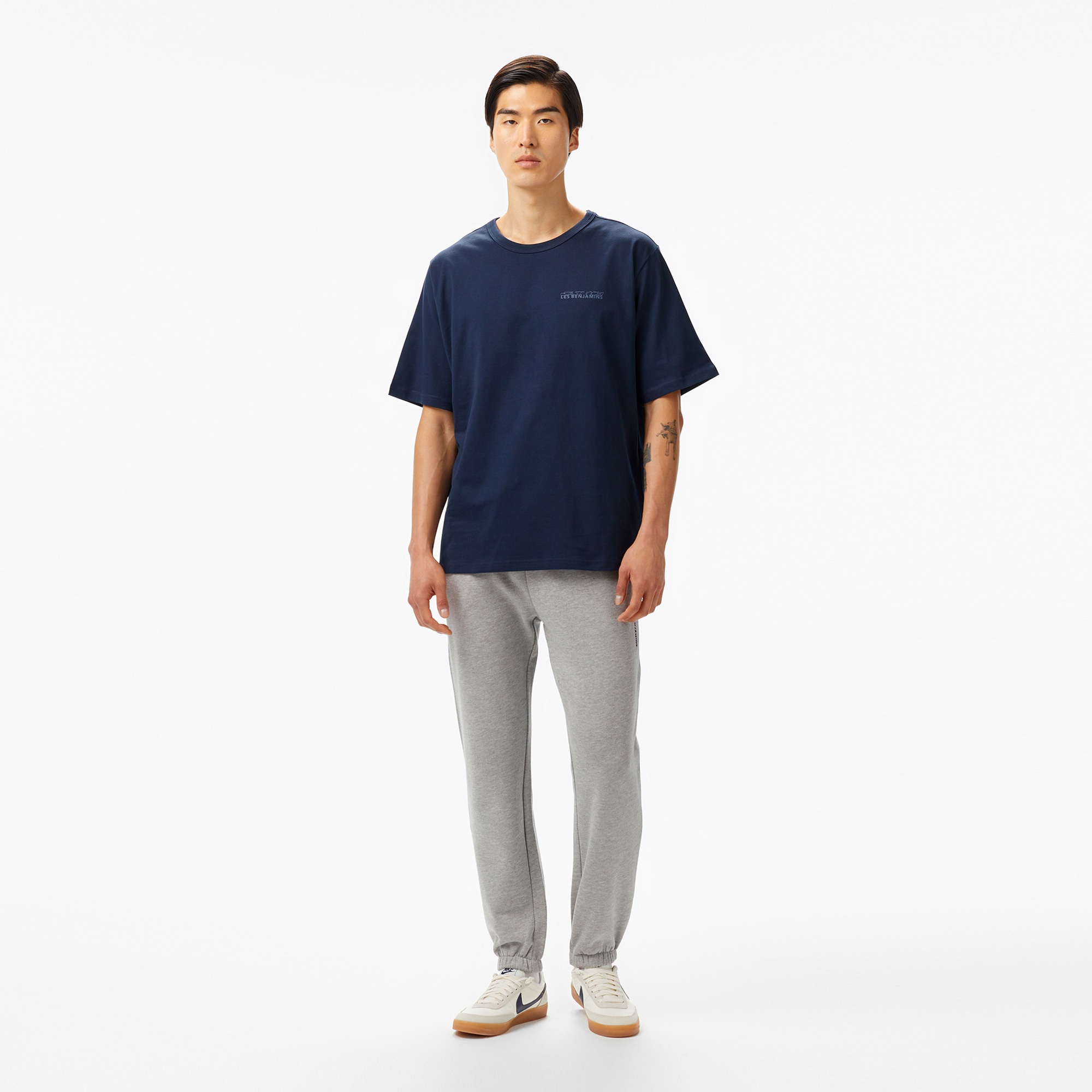 Les Benjamins 413 East Now Erkek Lacivert T-Shirt