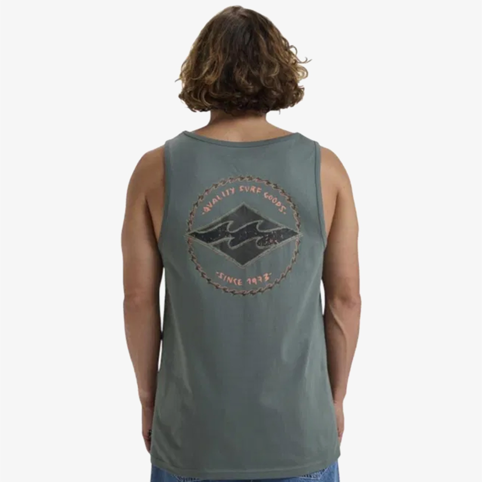 Billabong Rotor Diamond Erkek Yeşil T-Shirt