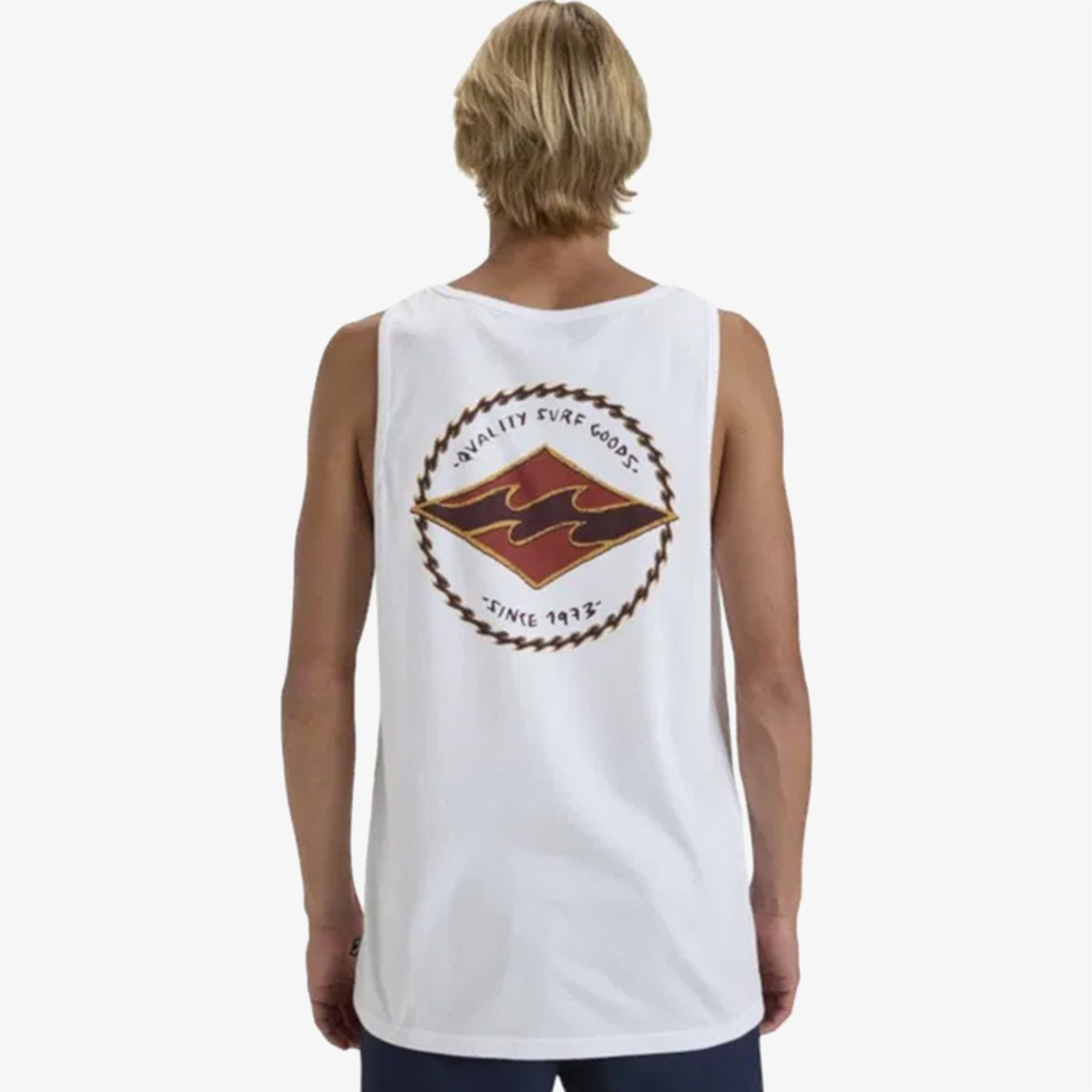 Billabong Rotor Diamond Erkek Beyaz T-Shirt