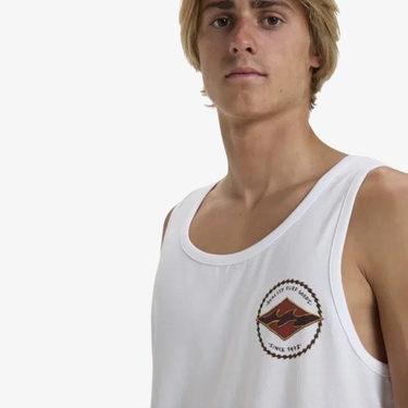  Billabong Rotor Diamond Erkek Beyaz T-Shirt