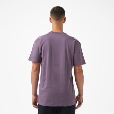  Quiksilver Ev Mini Logo Ss Erkek Mor T-Shirt