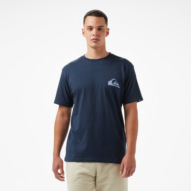  Quiksilver Window Pane Ss Erkek Siyah T-Shirt
