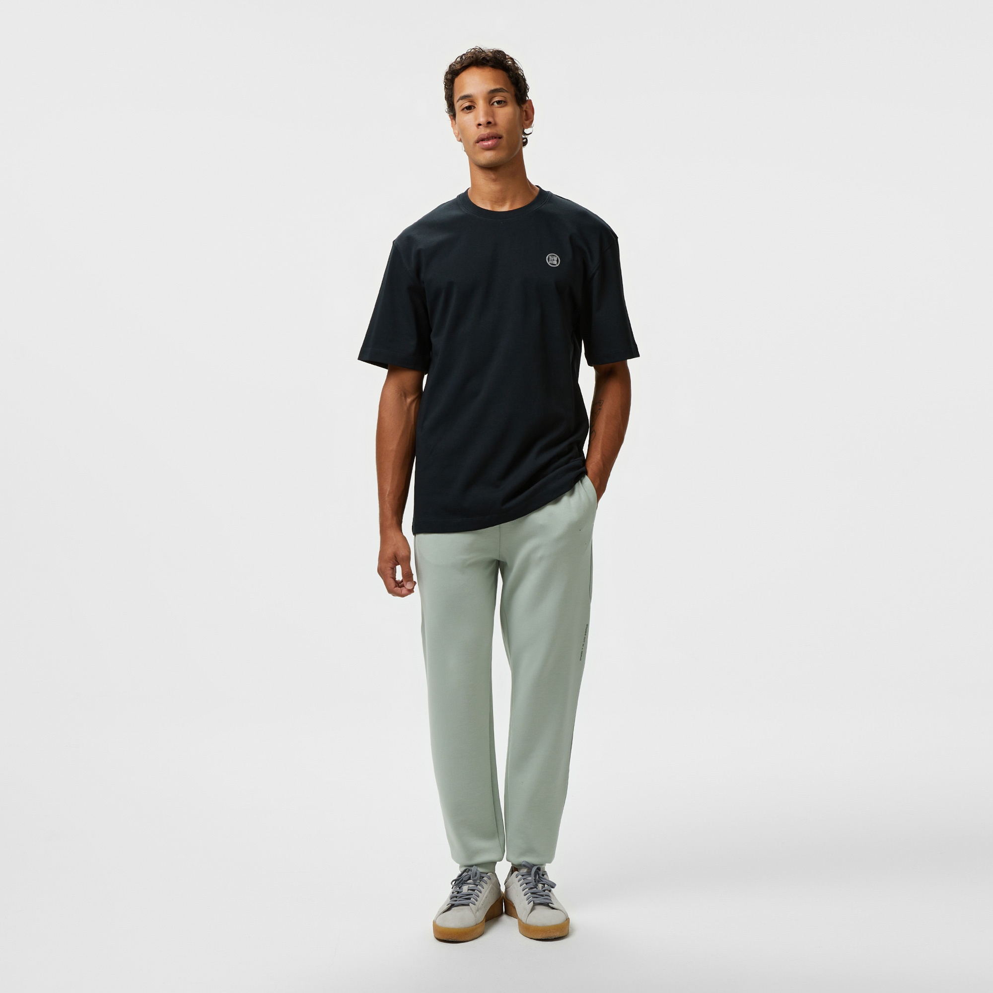 Sportempt Stm371 Erkek Siyah T-Shirt