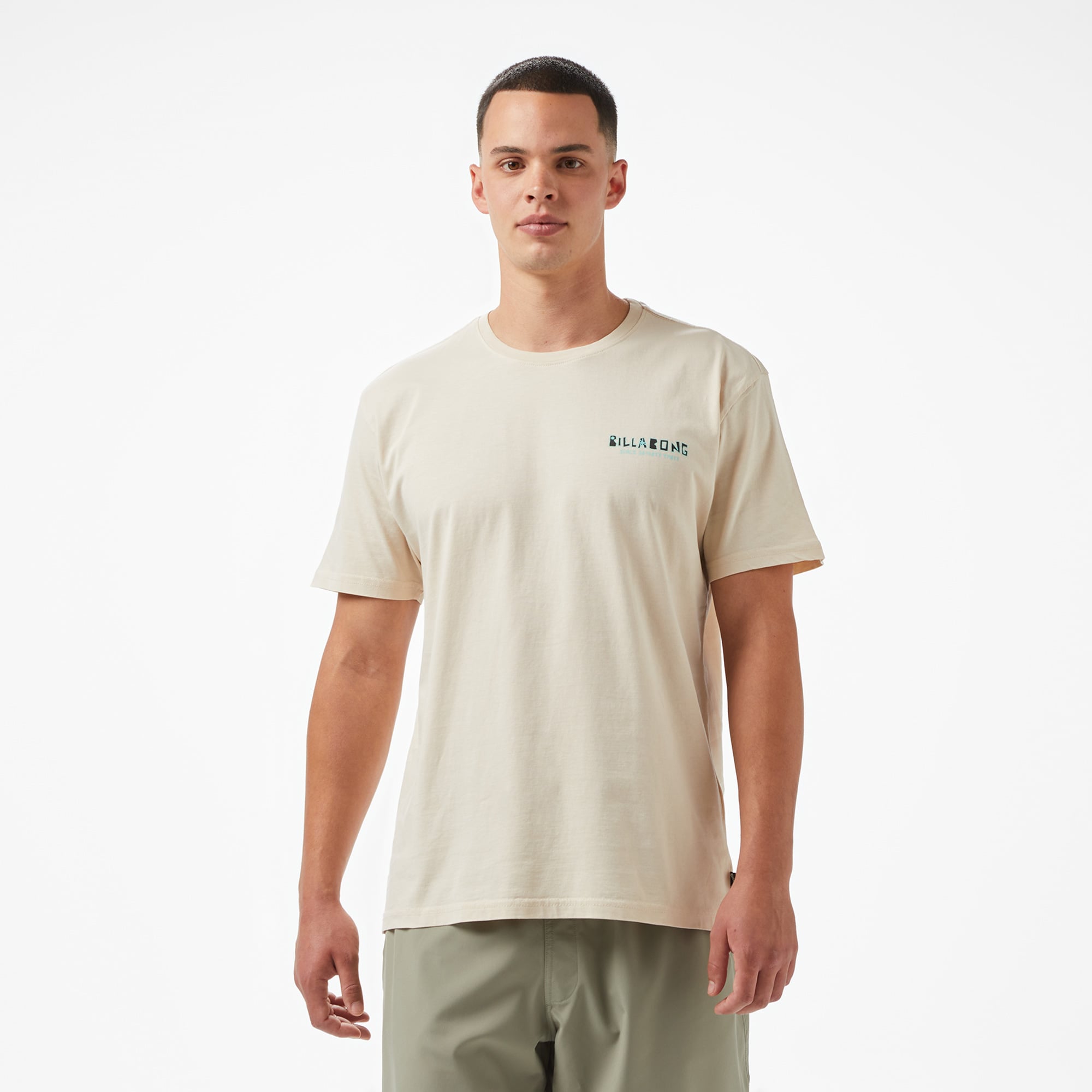  Billabong Crayon Wave Ss Erkek Yeşil T-Shirt
