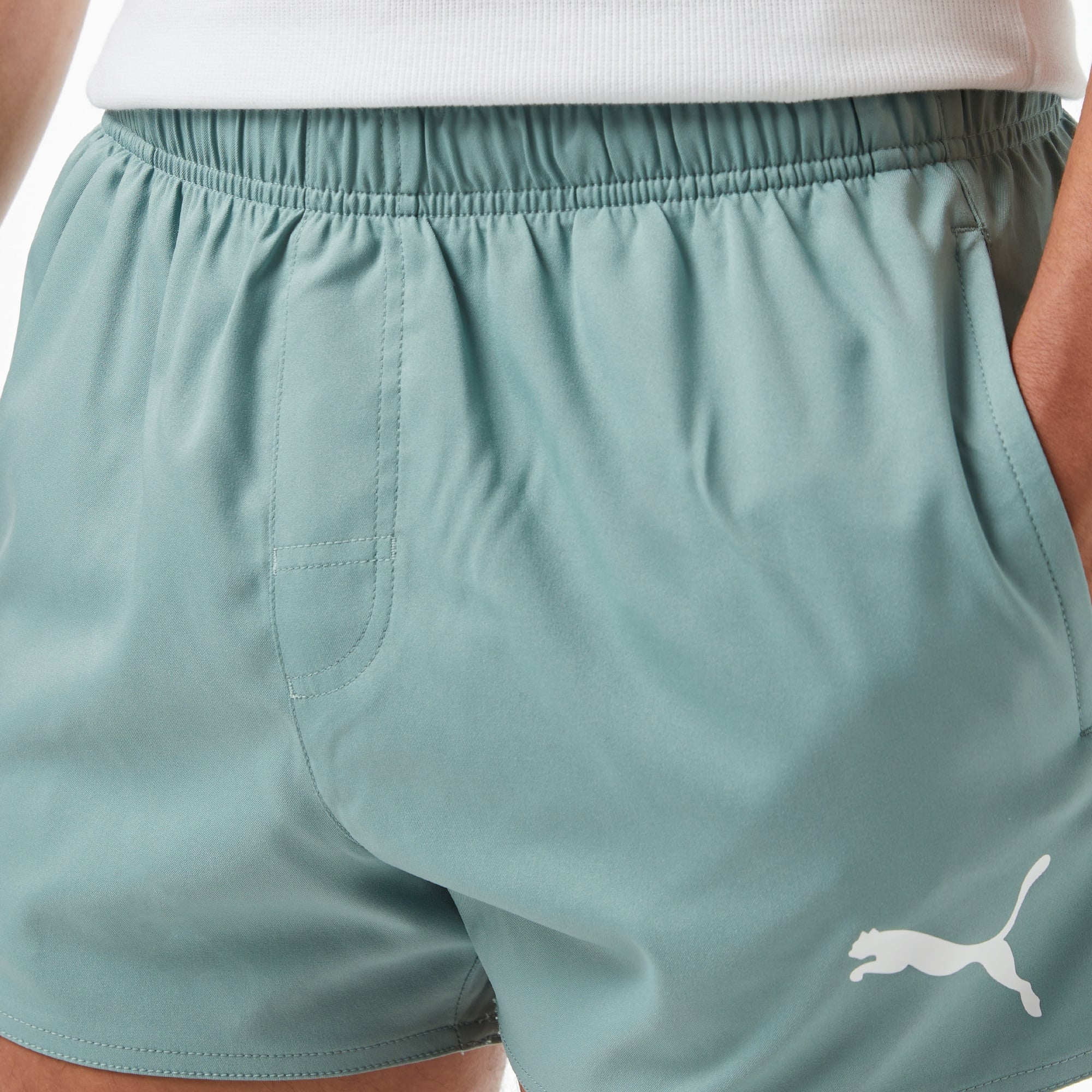 Puma Formstrip Erkek Yeşil Deniz Şortu