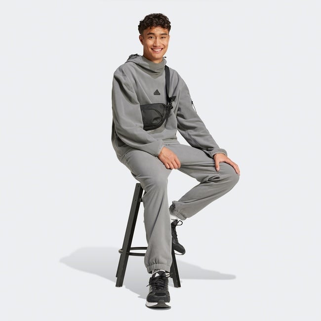  adidas City Escape Erkek Gri Günlük Eşofman Altı