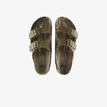  Quiksilver Embark Rf Erkek Haki Terlik