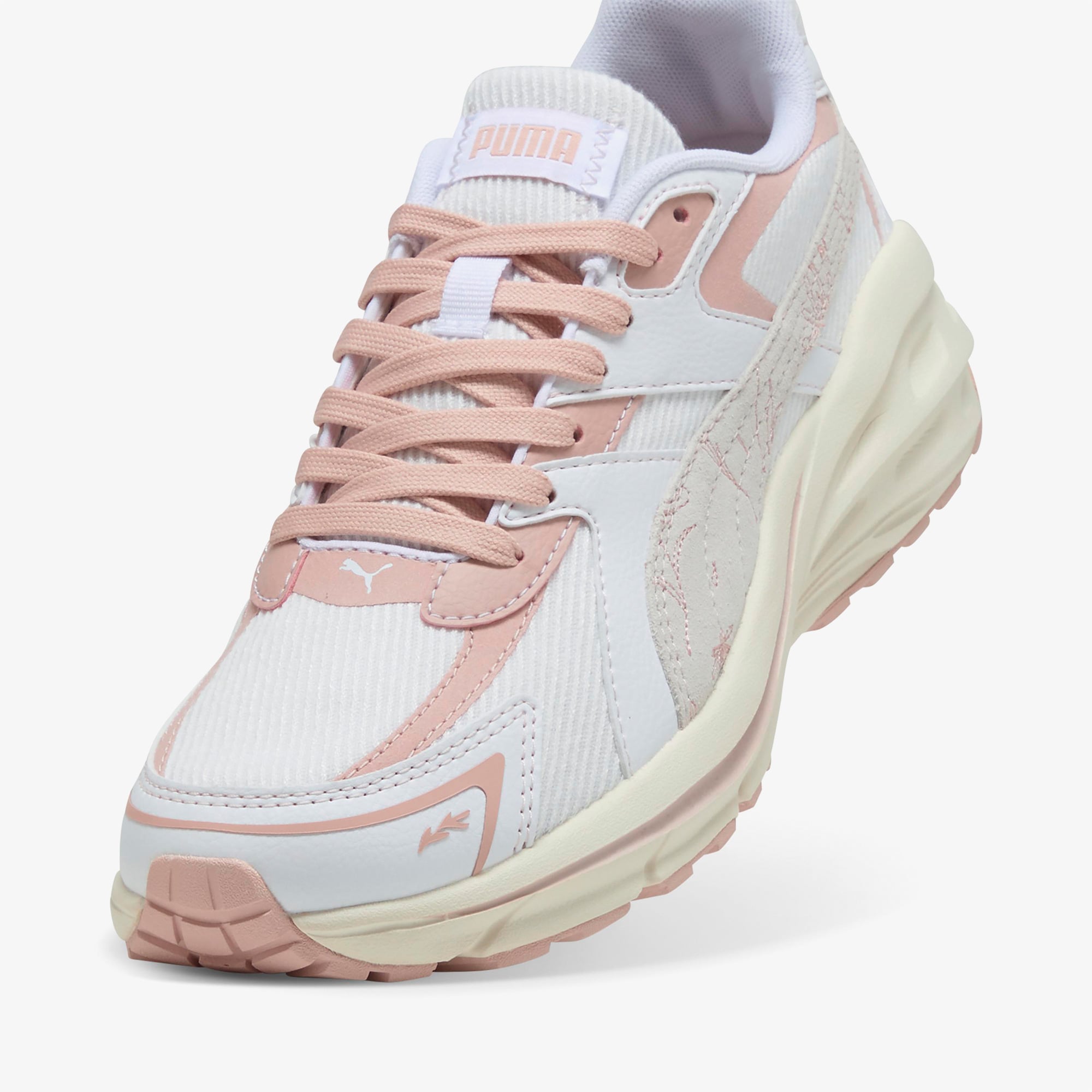 Puma Puma Hypnotic Ls Crafted Flowers Kadın Beyaz Spor Ayakkabı Sneaker | FashFed Beyaz - 6. görsel