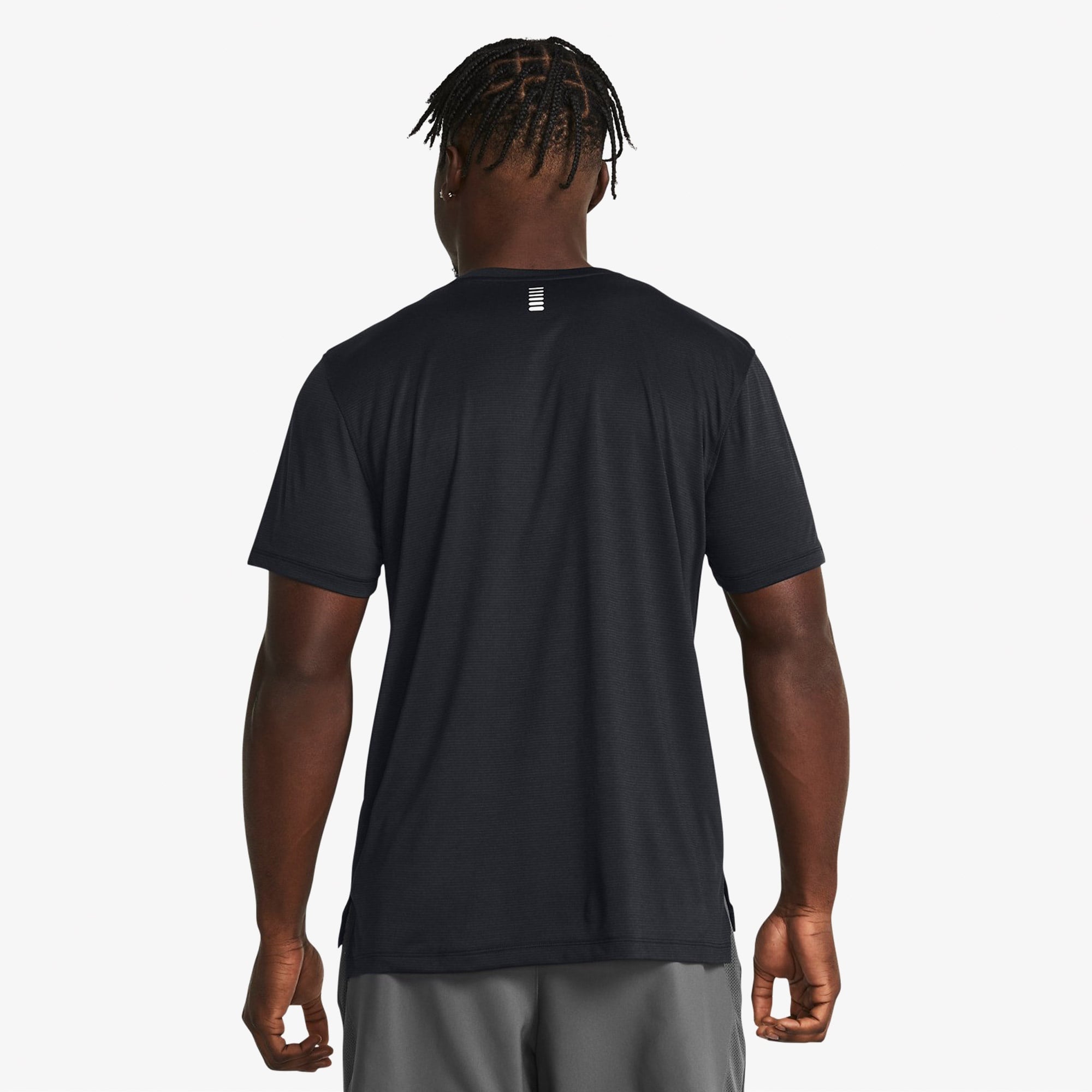 Under Armour Launch Erkek Siyah Antrenman T-Shirt