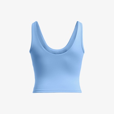  Under Armour Motion Tank Kadın Mavi Antrenman Bra