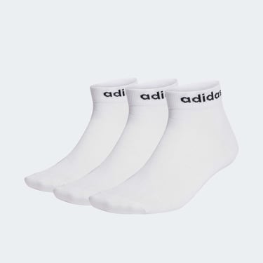  adidas T-Lin Ankle Unisex Beyaz 3'lü Çorap Seti