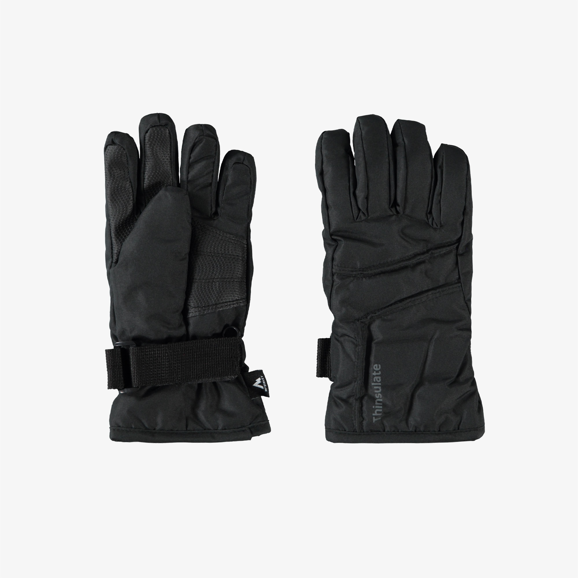 Mc Kinley Çocuk Siyah Kayak Eldiveni