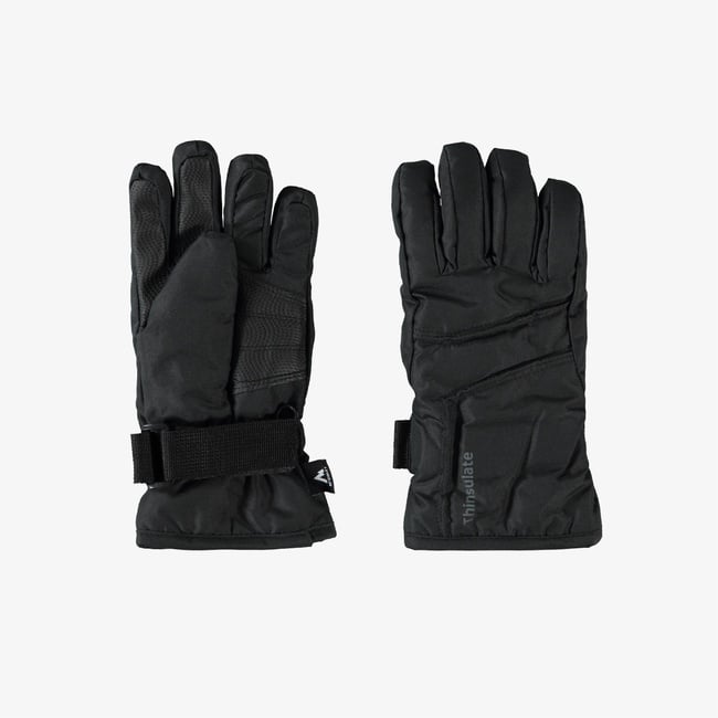  Mc Kinley Çocuk Siyah Kayak Eldiveni