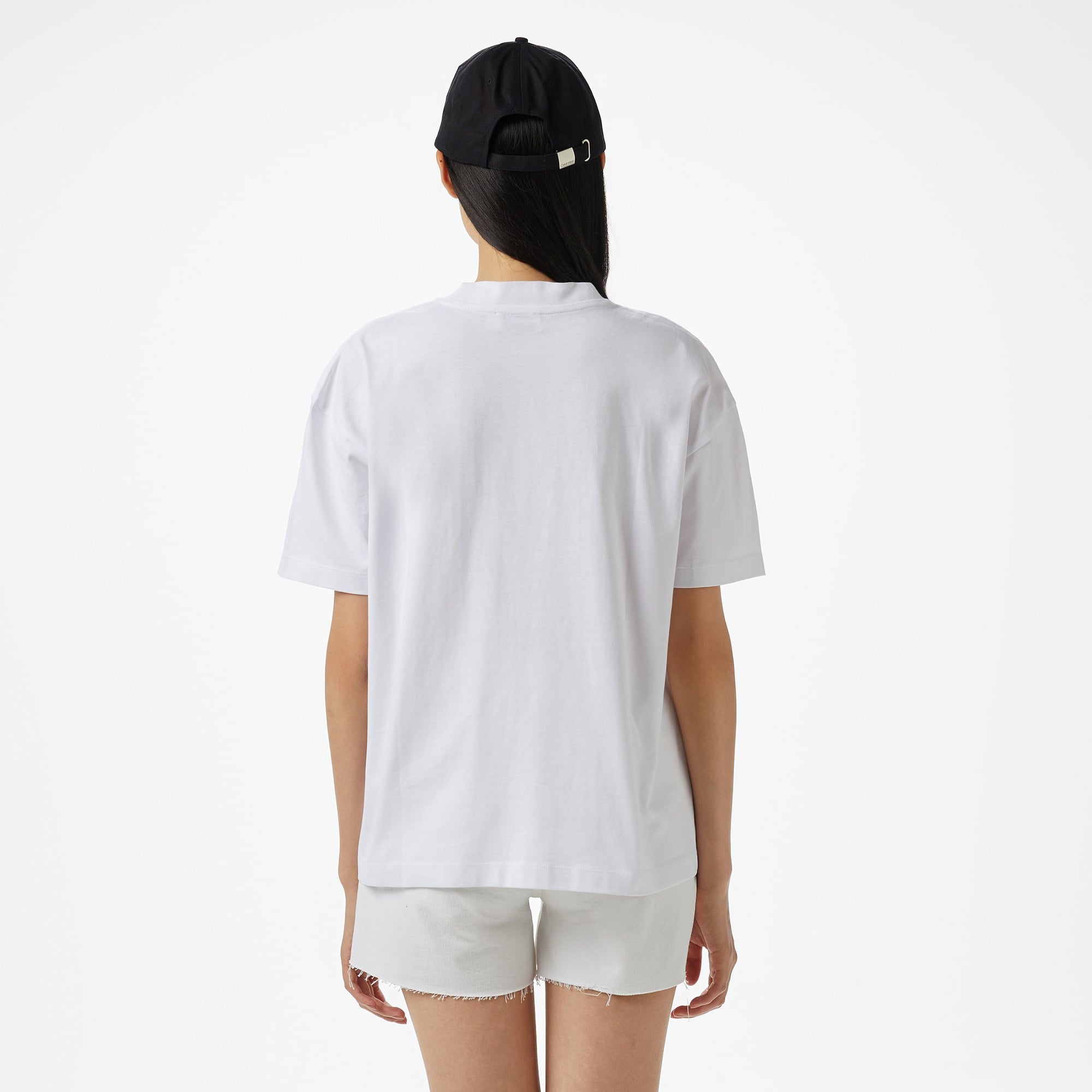 Calvin Klein Kadın Beyaz T-Shirt