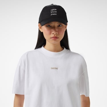  Calvin Klein Kadın Beyaz T-Shirt