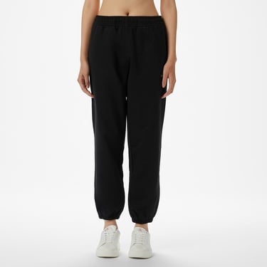  Calvin Klein Monologo French Terry Jogger Kadın Siyah Eşofman Altı