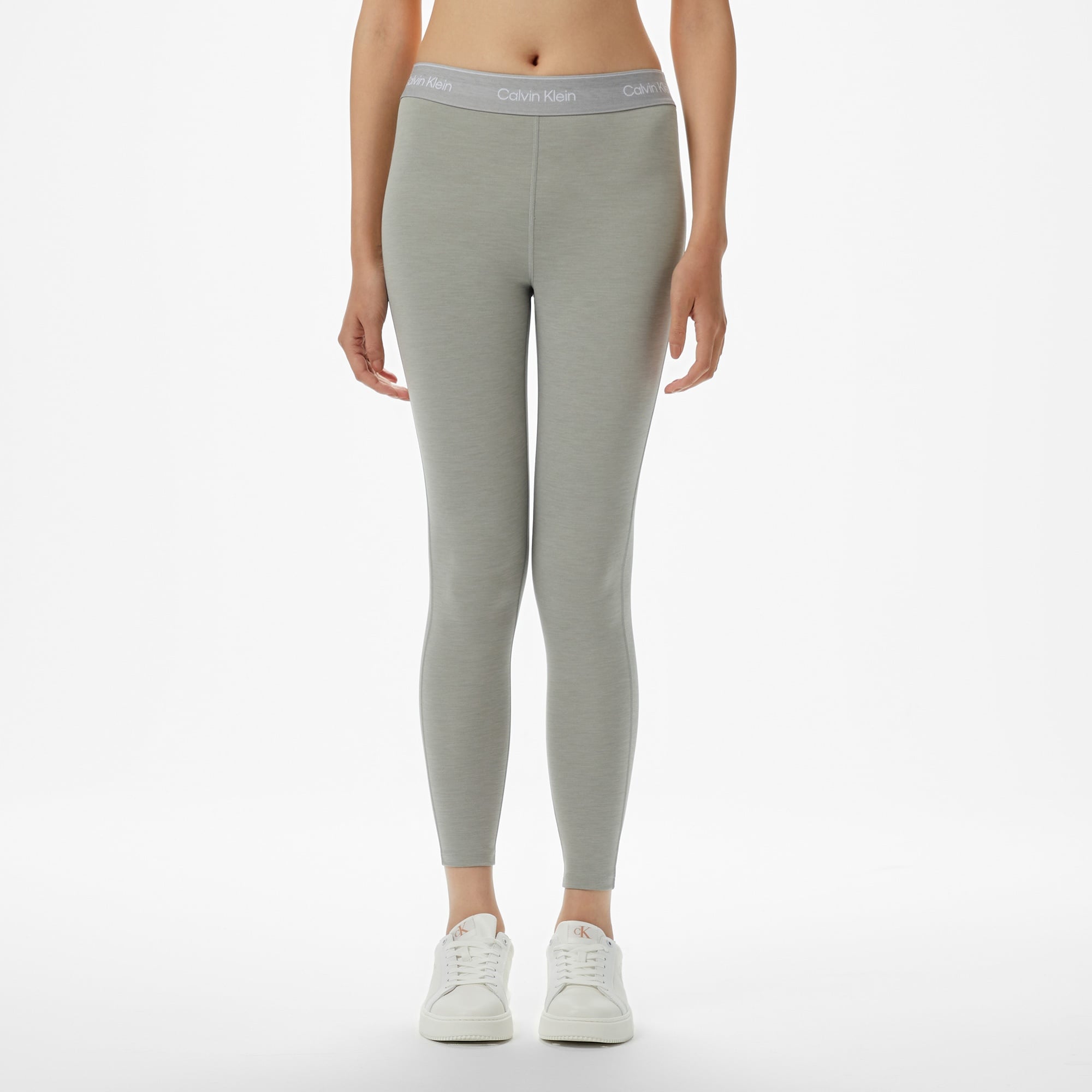 Calvin Klein 7/8 Kadın Gri Tayt