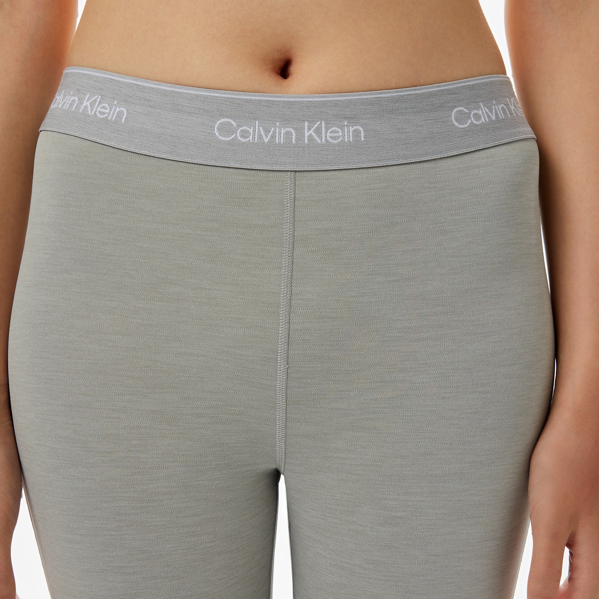 Calvin Klein 7/8 Kadın Gri Tayt
