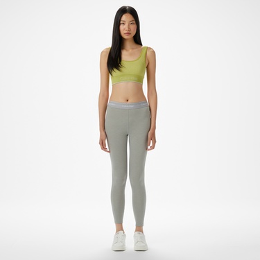  Calvin Klein 7/8 Kadın Gri Tayt