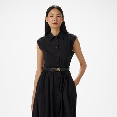  Brooks Brothers Midi Boy Kolsuz Kadın Siyah Elbise