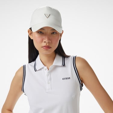  Guess Amaryllis Kadın Beyaz Elbise