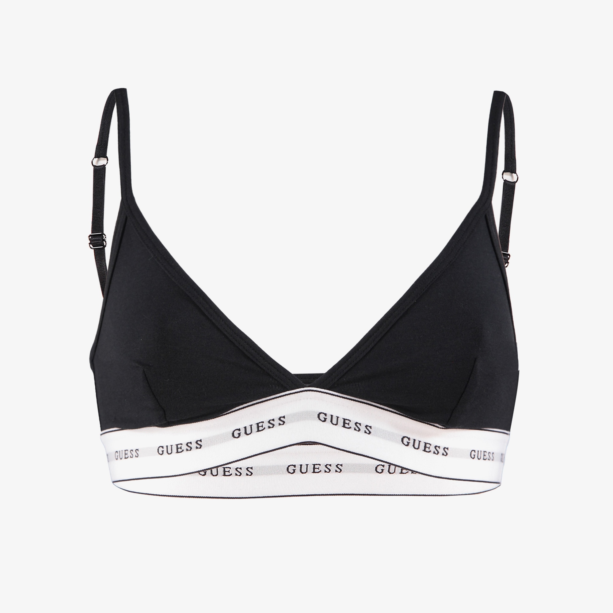 Guess Carrie Triangle  Kadın Siyah Sütyen