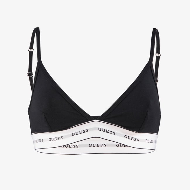  Guess Carrie Triangle  Kadın Siyah Sütyen